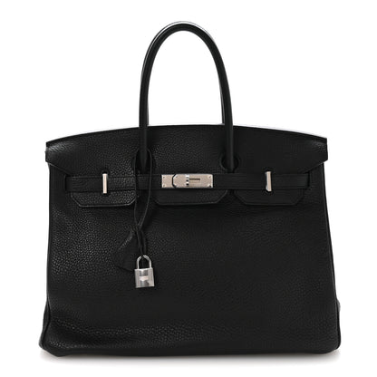 Hermes Togo Birkin 35 Black 1 of 10