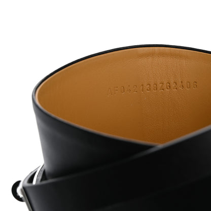 Hermes Box Kelly Jumping Boots 37 Black 8 of 9