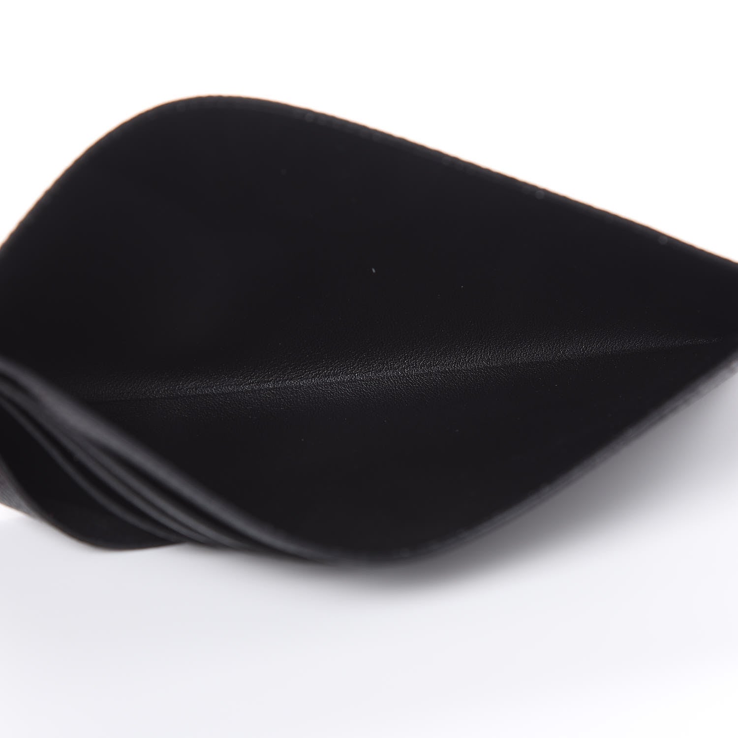Louis Vuitton Calfskin Felicie Chain Wallet Card Holder Insert Black 5 of 6