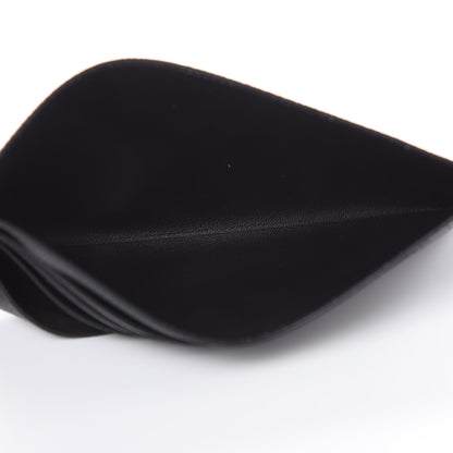 Louis Vuitton Calfskin Felicie Chain Wallet Card Holder Insert Black 5 of 6