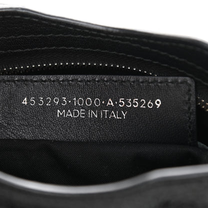 Balenciaga Agneau Classic Silver Hardware Nano City Black 7 of 9