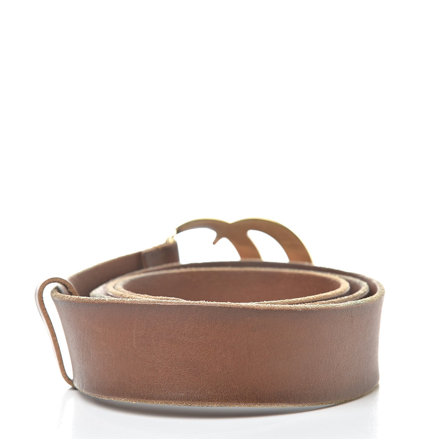 Faded Calfskin Double G 40mm Belt 100 40 Cuir