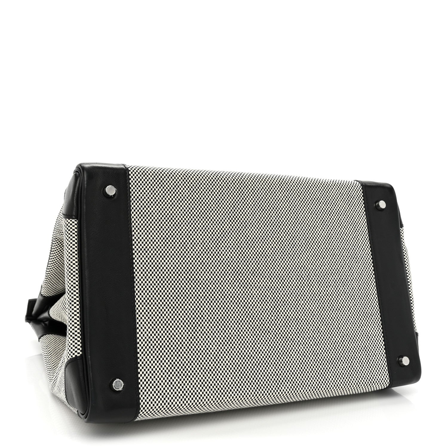 Hermes Hunter Criss Viking Evercolor HAC Birkin 40 Ecru Black 3 of 13