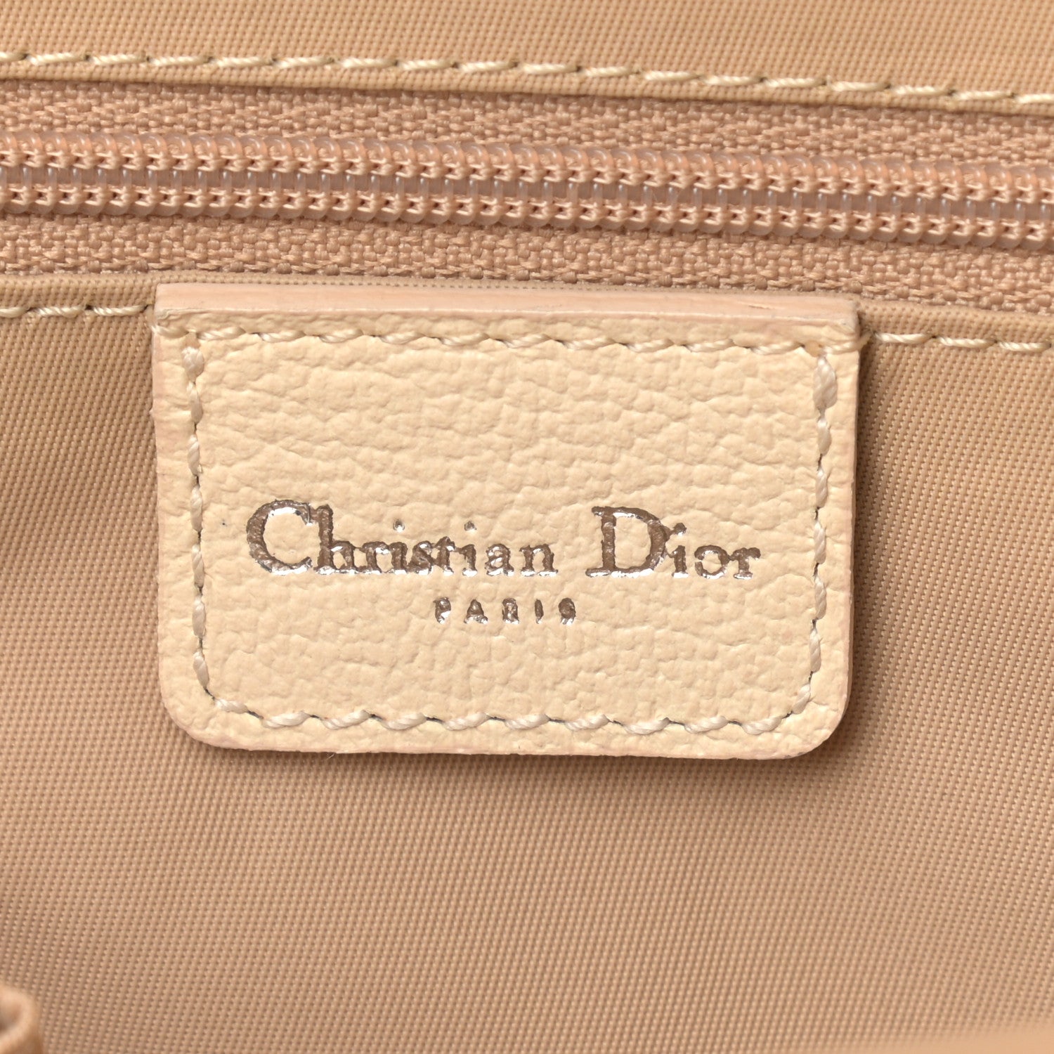 Christian Dior Monogram Vintage Flowers Dome Bag Beige 5 of 14