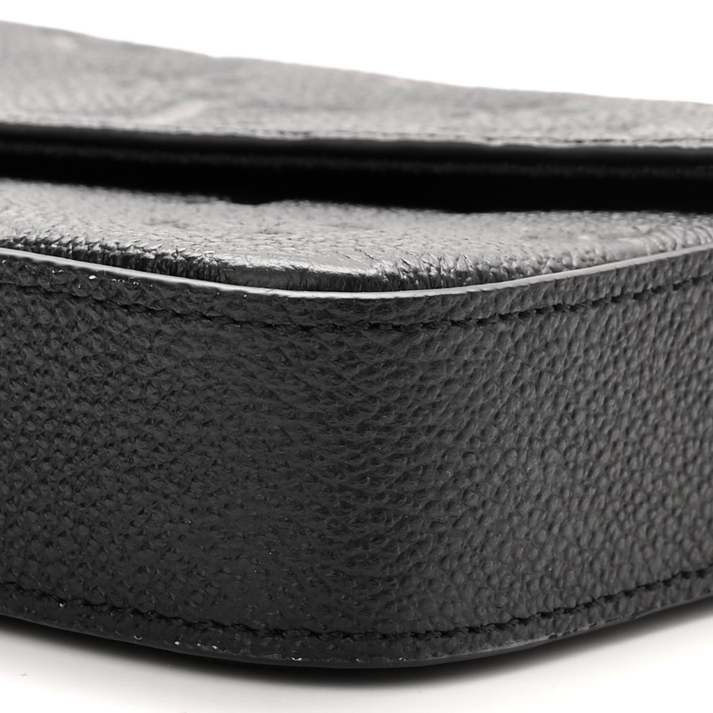 Empreinte Pochette Felicie Chain Wallet Black