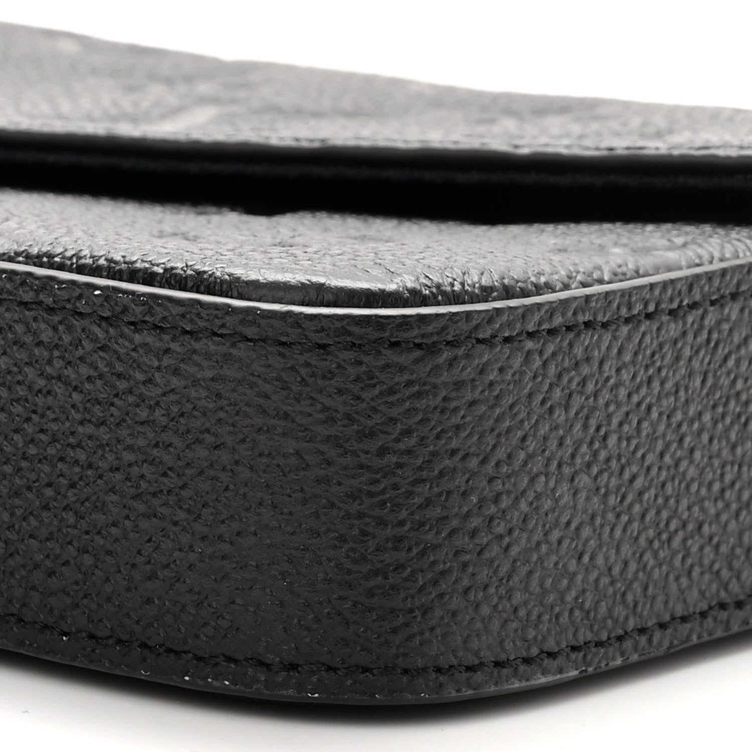Louis Vuitton Empreinte Pochette Felicie Chain Wallet Black 9 of 9