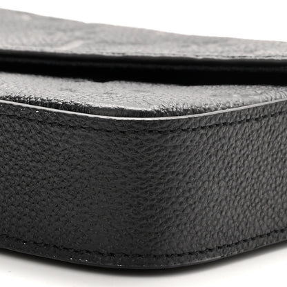 Louis Vuitton Empreinte Pochette Felicie Chain Wallet Black 9 of 9