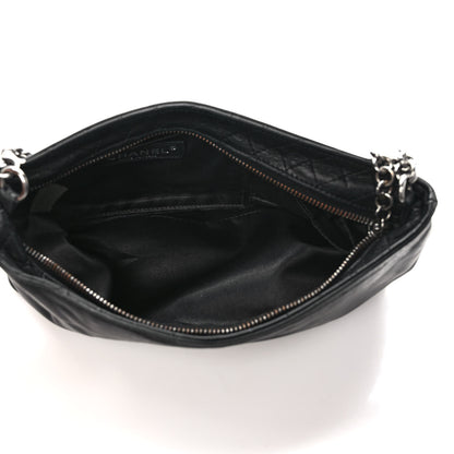 Chanel Lambskin Soft Chain Pochette Black 5 of 12