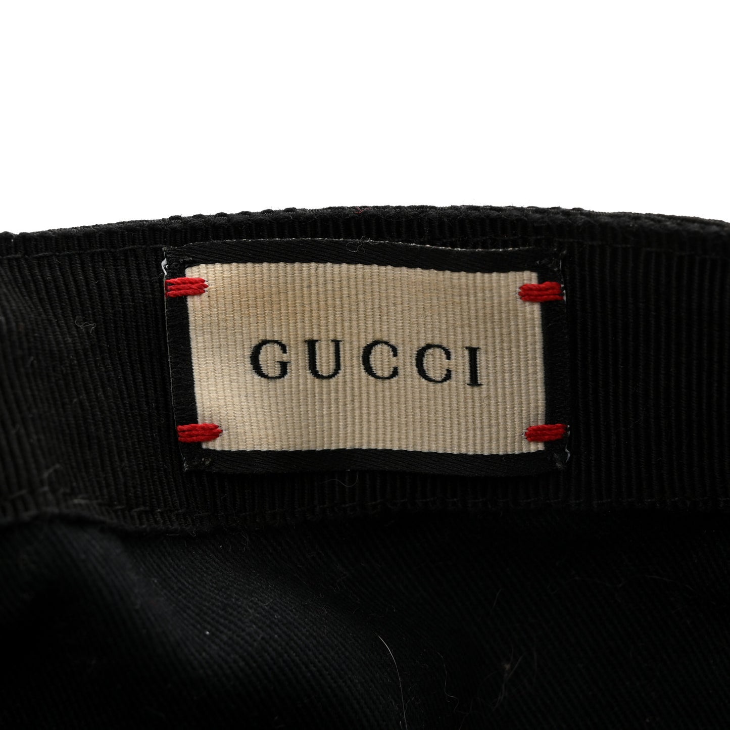 Monogram Web Baseball Hat M 58 Black