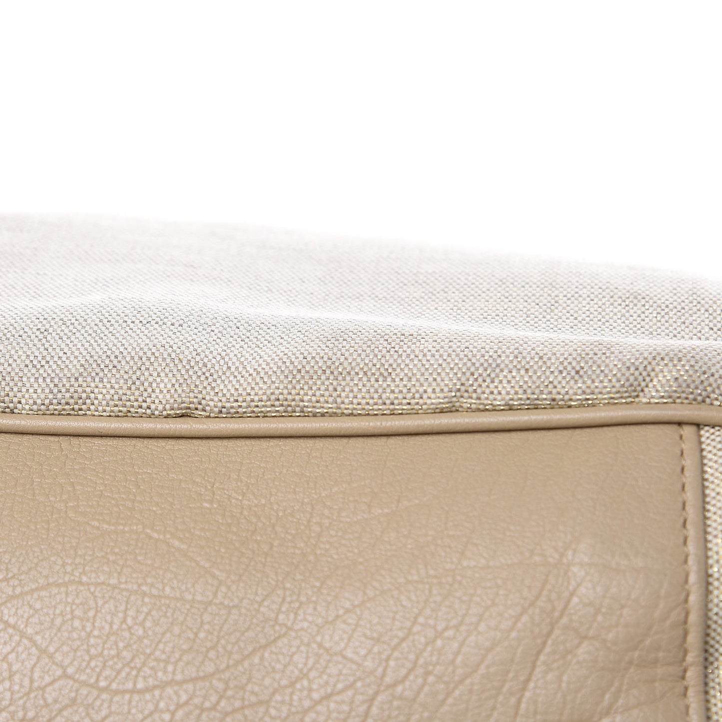 Canvas Sheepskin Large Roady Beige
