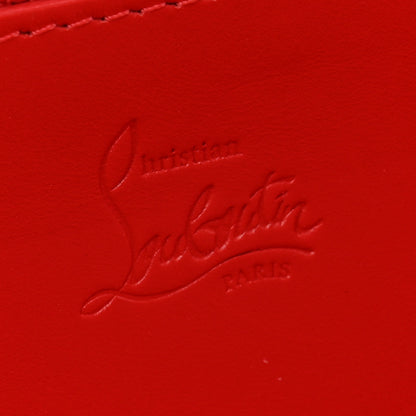 Christian Louboutin Calfskin Panettone Spiked Zip Around Wallet Black 7 of 10