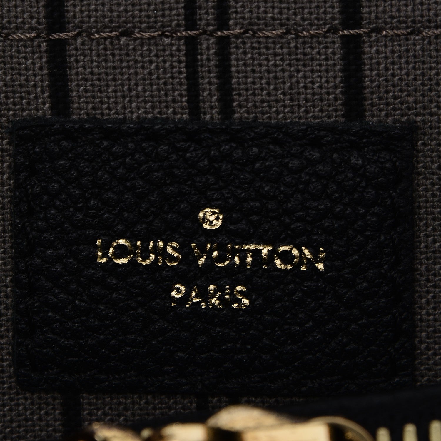 Louis Vuitton Empreinte Montaigne MM Black 7 of 10
