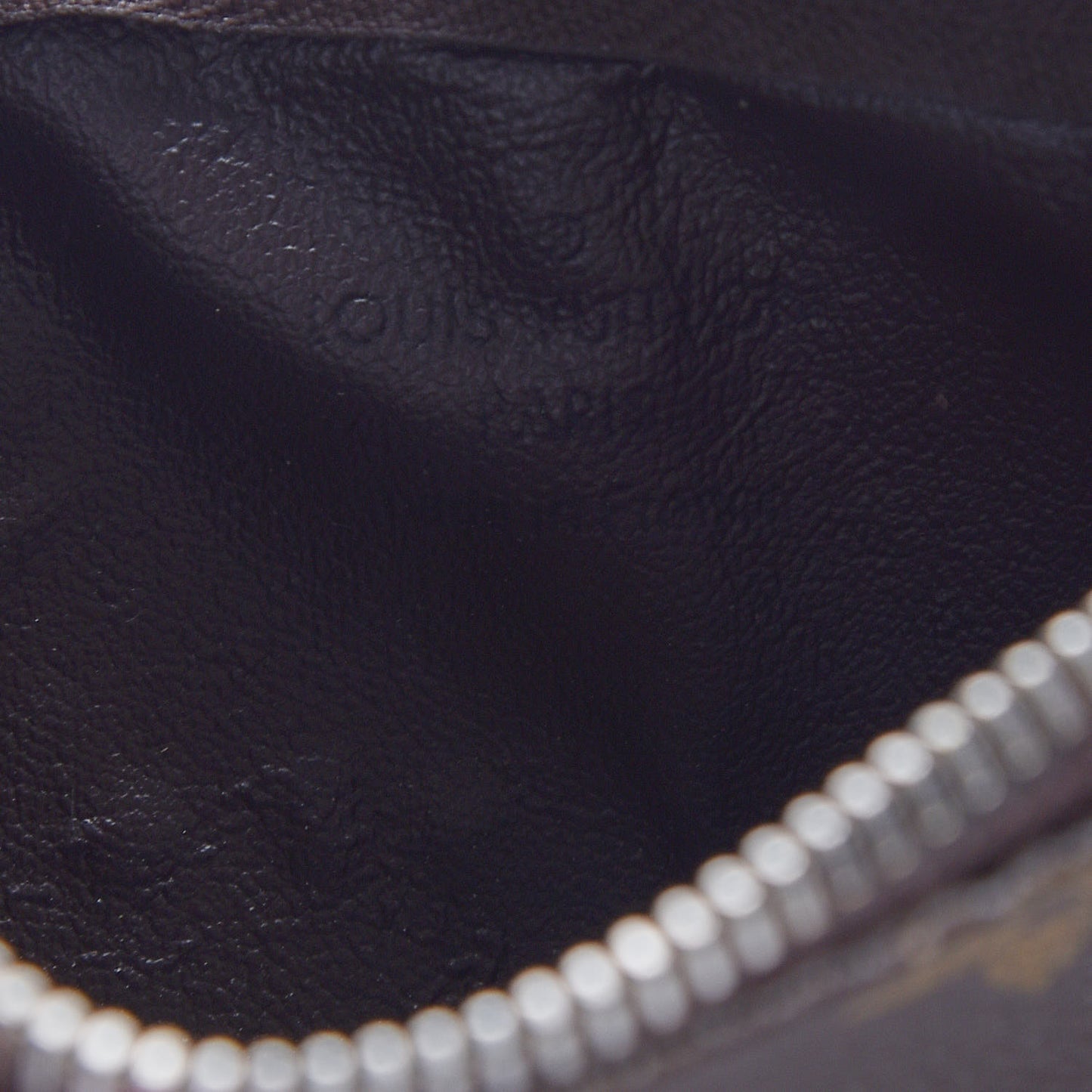 Monogram Josephine Wallet Zippered Insert Blue