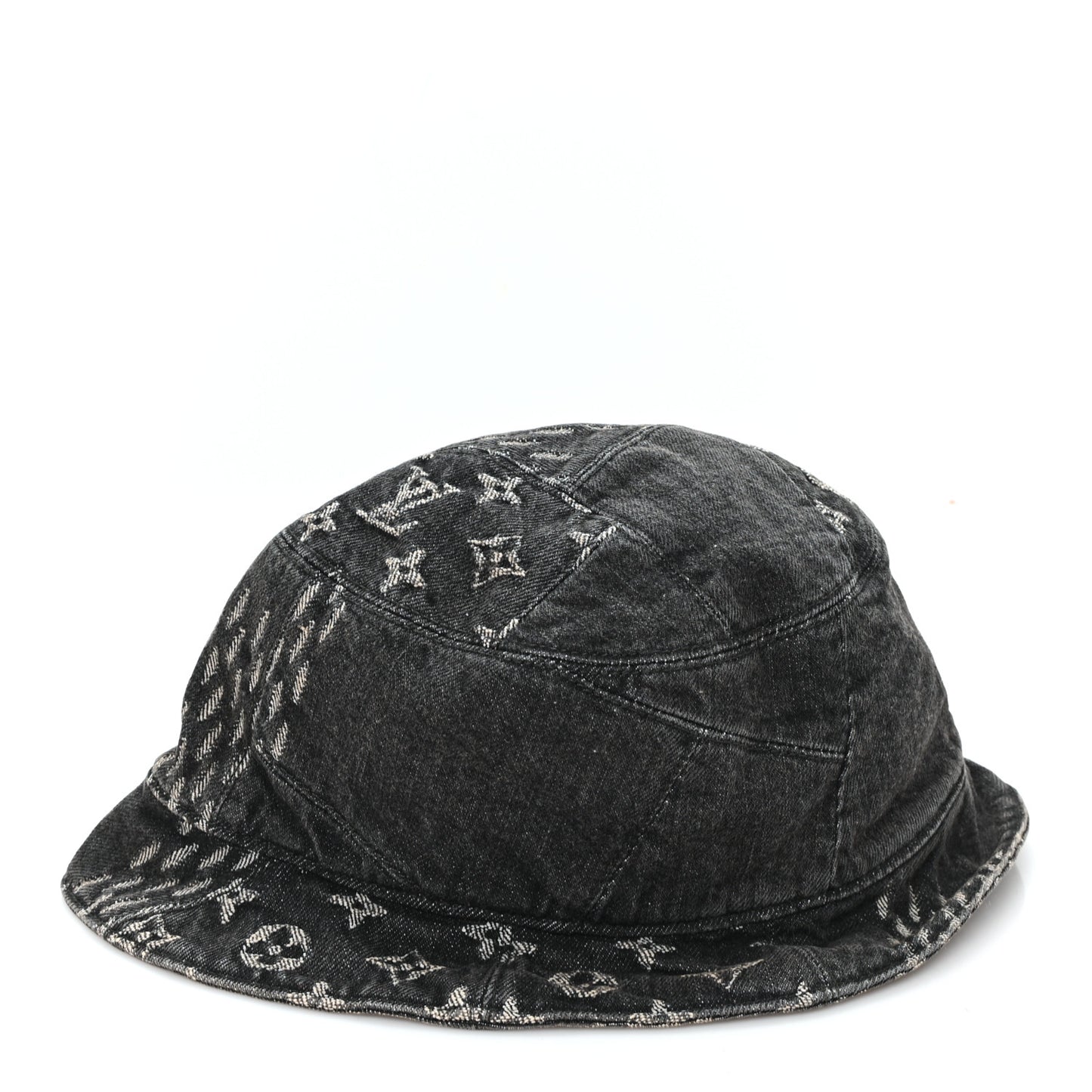 x NIGO Monogram Giant Denim Giant Damier Wave Sun Hat 60 Gray