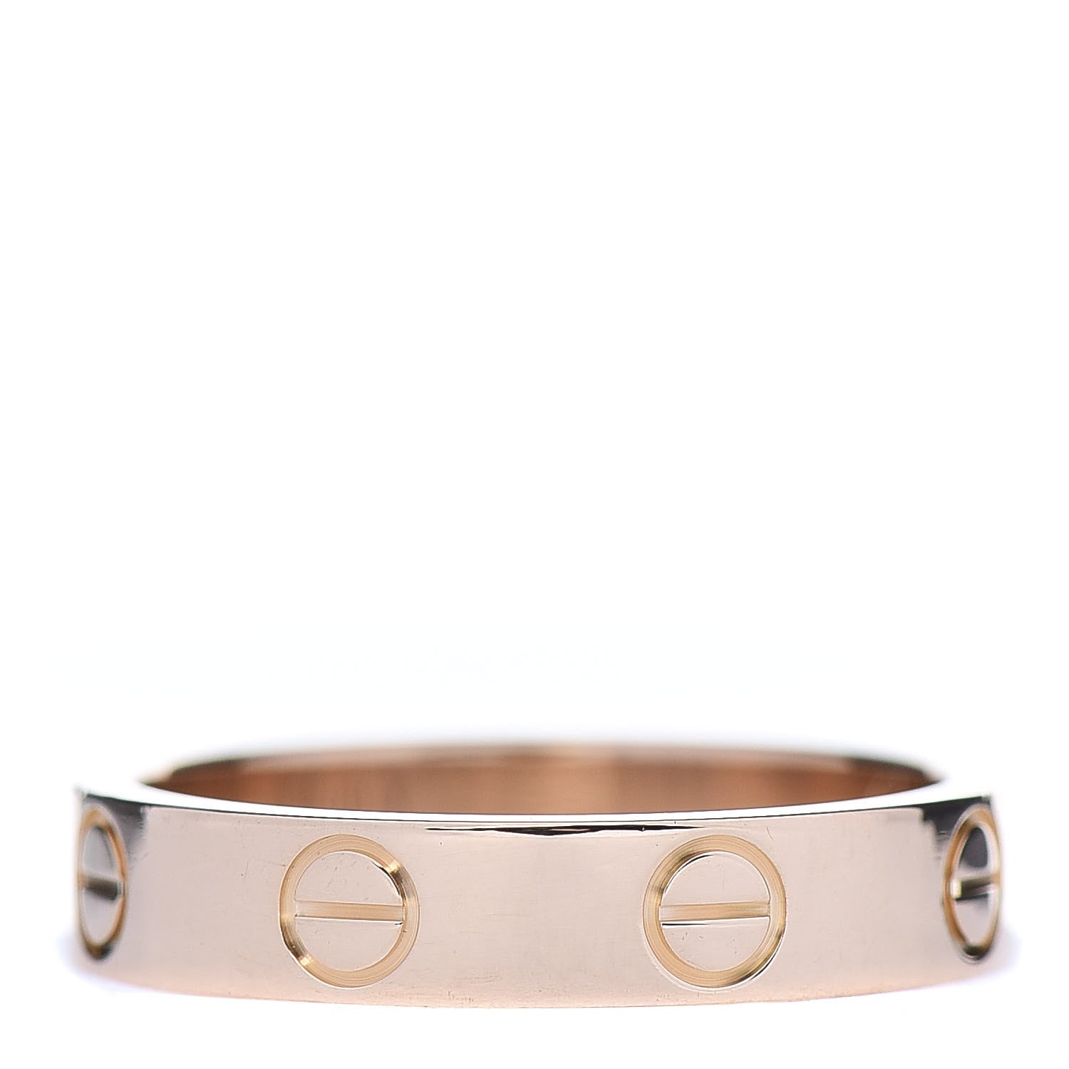 Cartier 18K Pink Gold 3.5mm LOVE Wedding Band Ring 49 5 3 of 5