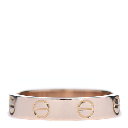 Cartier 18K Pink Gold 3.5mm LOVE Wedding Band Ring 49 5 3 of 5