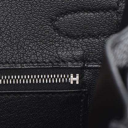 Hermes Taurillon Clemence Birkin 30 Black 14 of 28