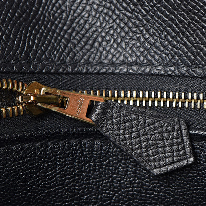 Hermes Epsom Kelly Sellier 35 Black 13 of 35