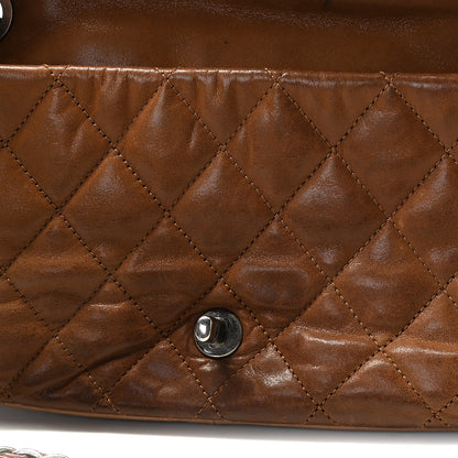 Chanel Iridescent Calfskin Medium In The Mix Flap Light Brown 11 of 13