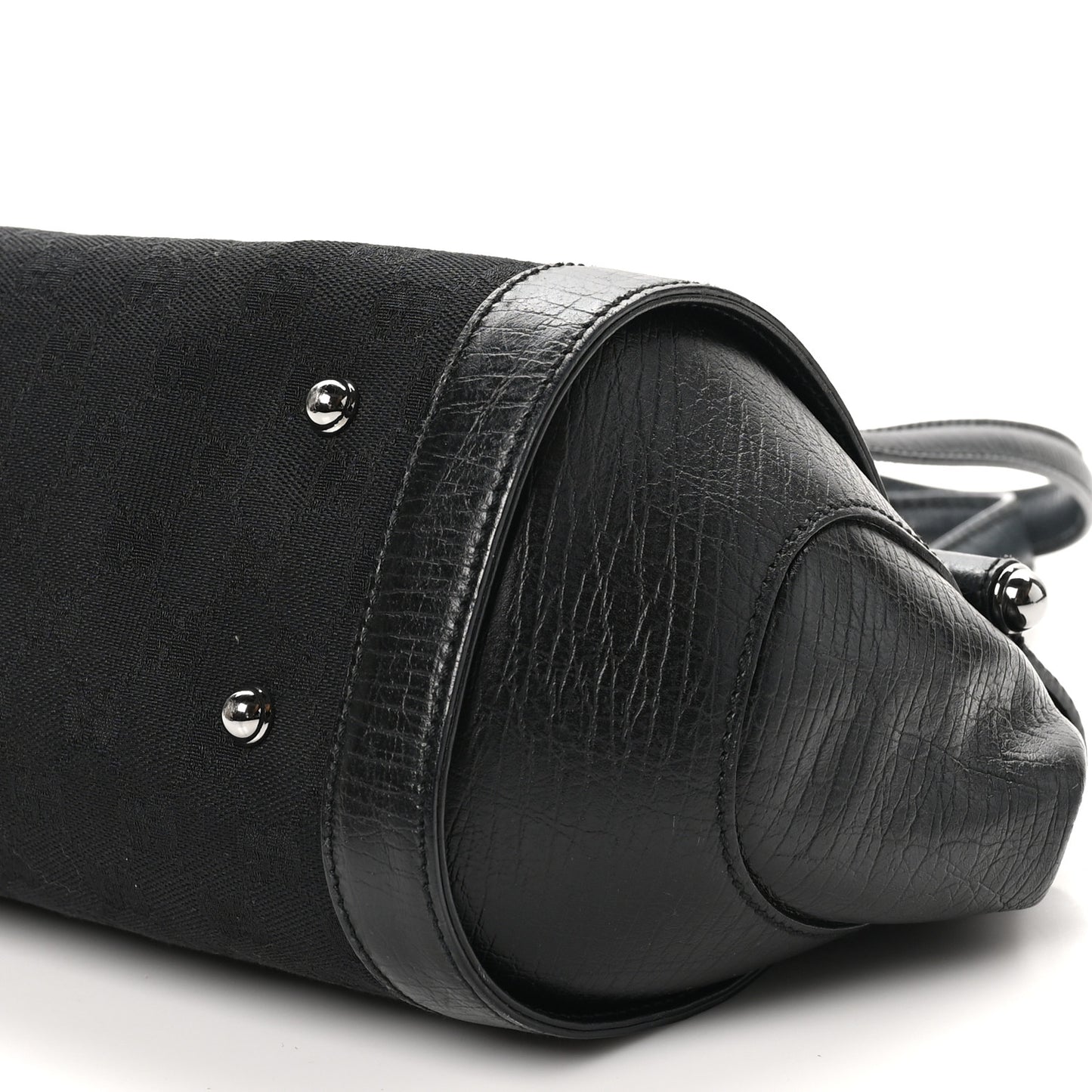 Monogram Bamboo Bullet Bag Black