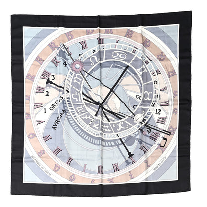 Hermes Silk Mecanique Du Temps Scarf 90 1 of 6