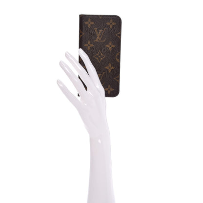 Louis Vuitton Monogram iPhone X Folio Case 2 of 10