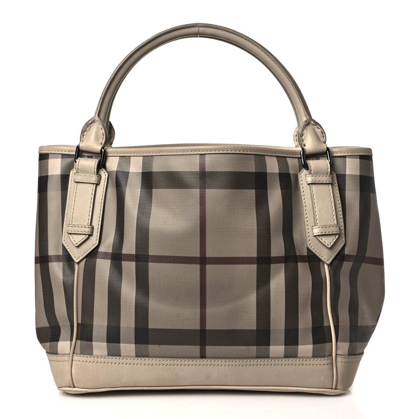 Smoked Check Tote Bag Trench