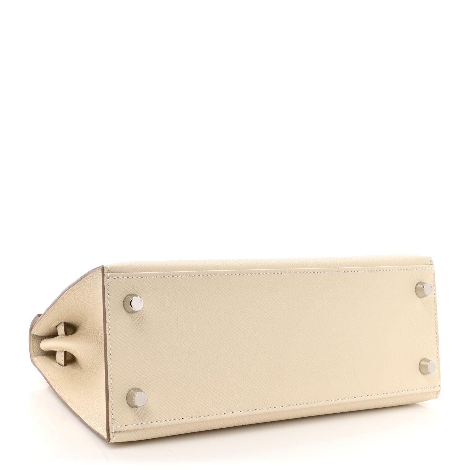 Hermes Epsom Kelly Sellier 25 Craie 4 of 13