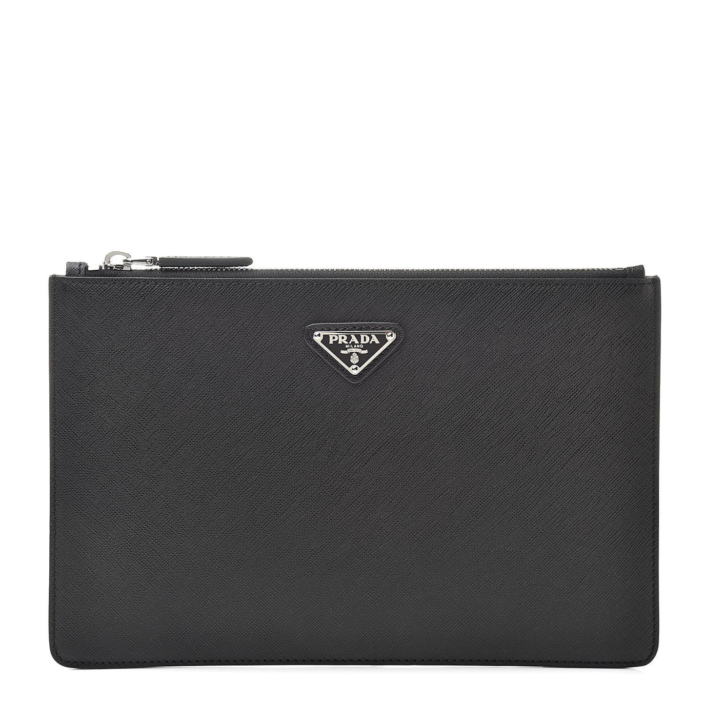 Saffiano Portfolio Case Black
