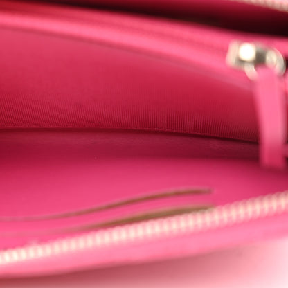 Chanel Caviar Quilted Small Zip Around Wallet Pink 6 of 13