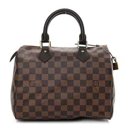 Louis Vuitton Damier Ebene Speedy 25 1 of 9
