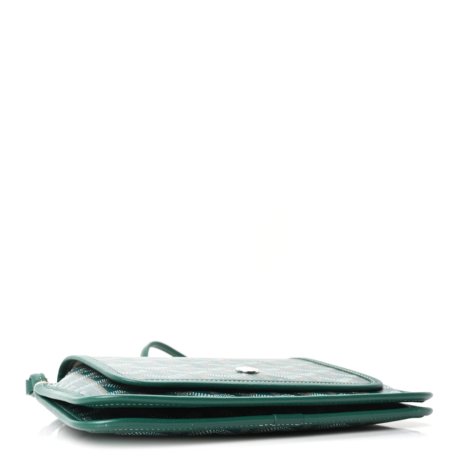 Goyard Goyardine Plumet Wallet Clutch Green 4 of 9