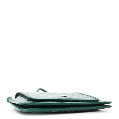 Goyard Goyardine Plumet Wallet Clutch Green 4 of 9