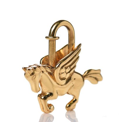 Hermes Pegasus Cadena Lock Gold 3 of 5