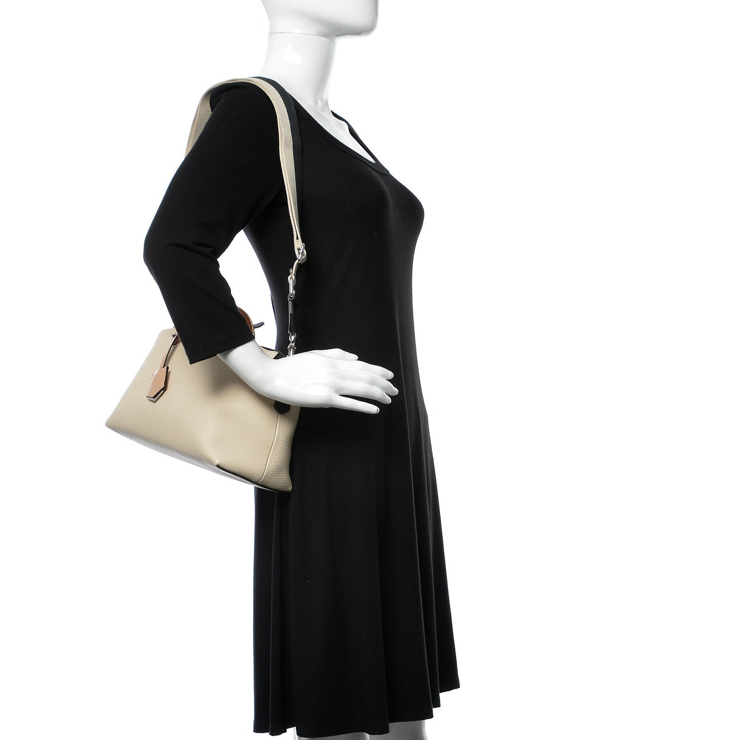 Vitello Sierra Morfeus Dolce Striped Strap Medium By The Way Boston Bag Camelia Ebano Multicolor