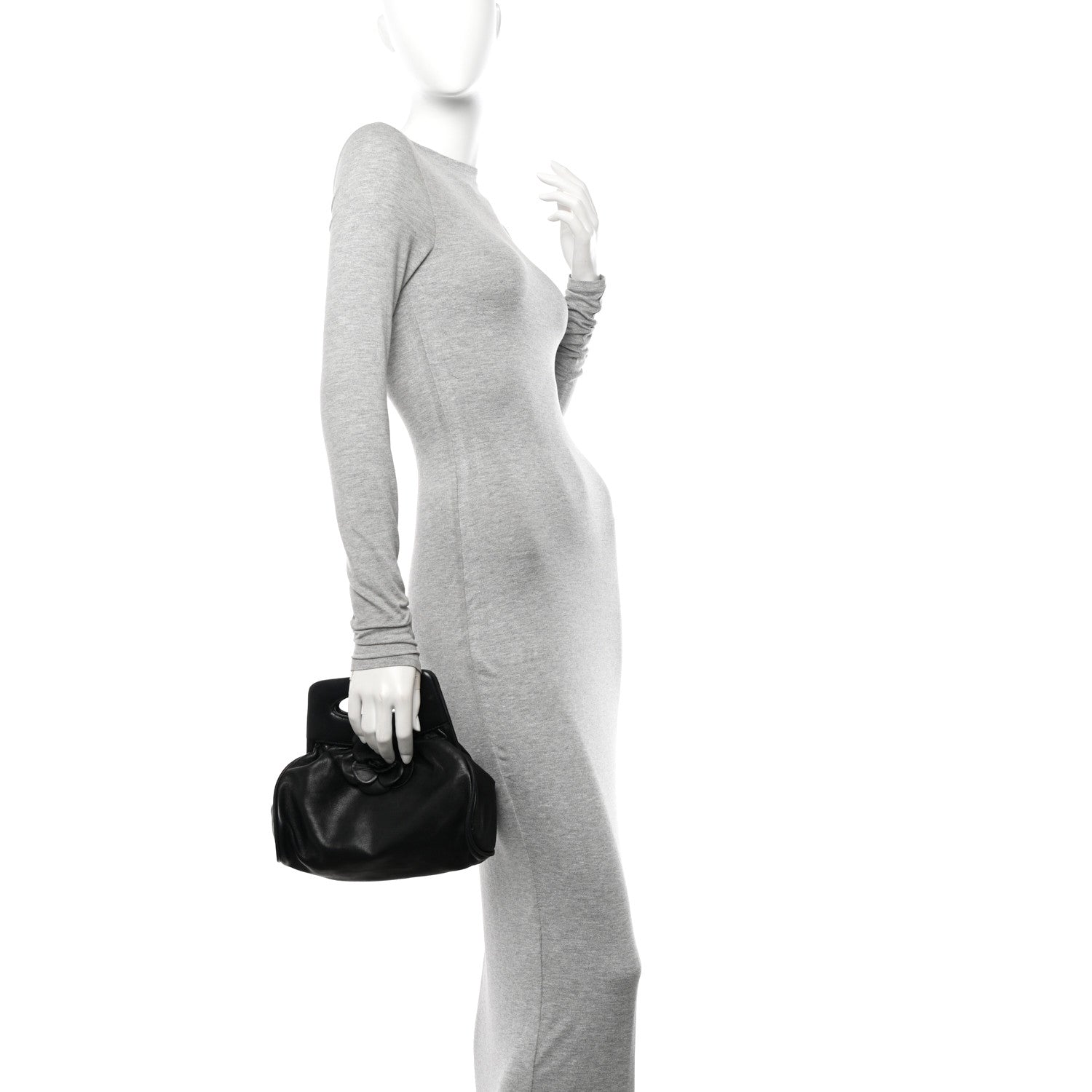 Chanel Lambskin Camellia Handbag Black 2 of 13