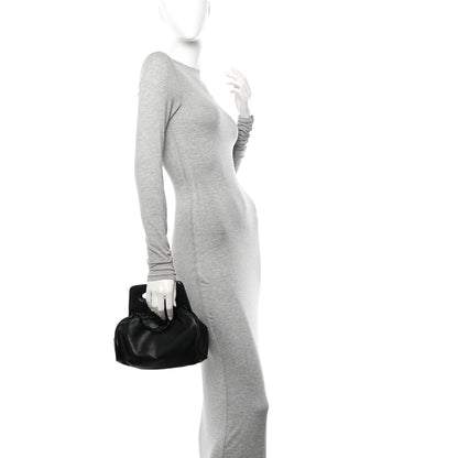 Chanel Lambskin Camellia Handbag Black 2 of 13