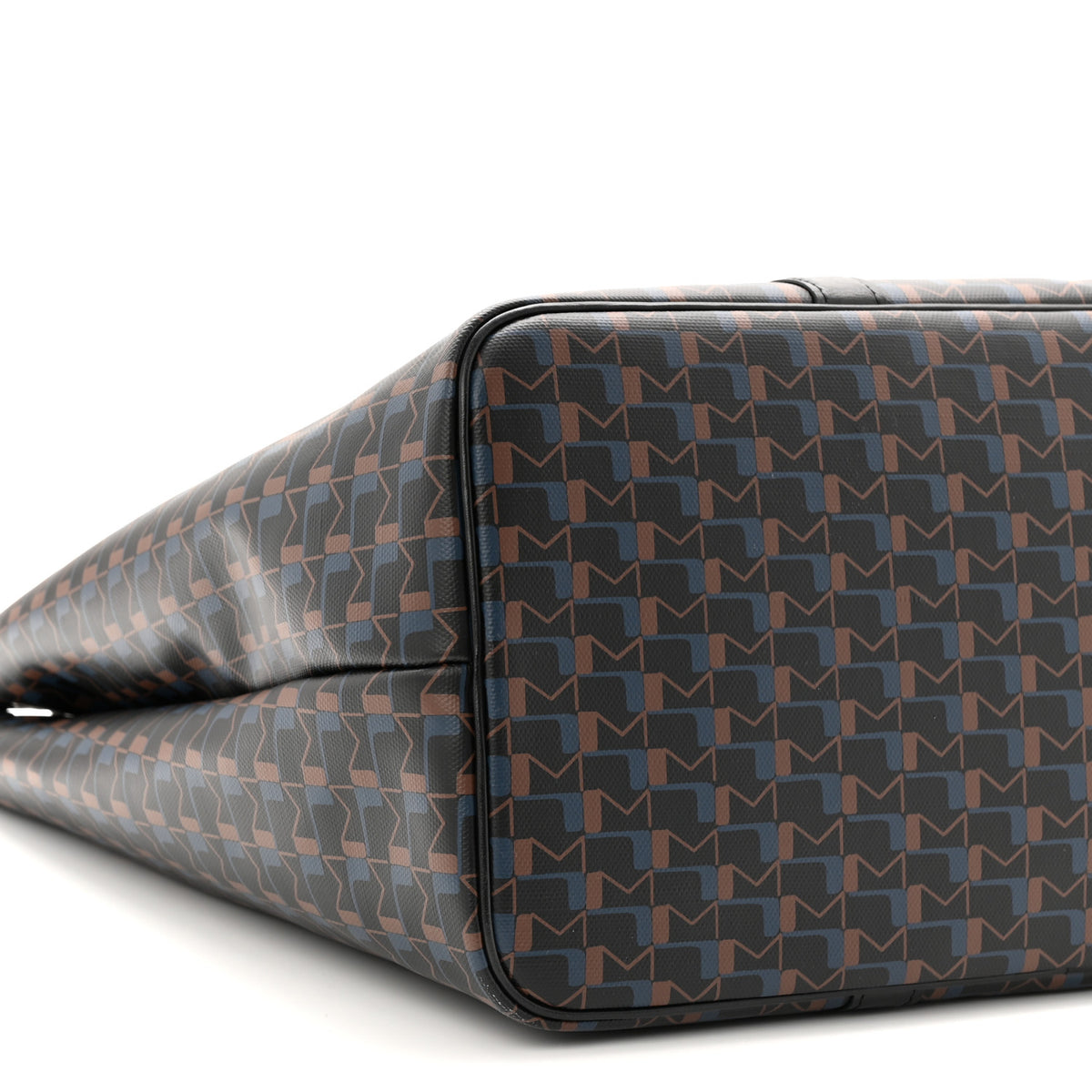 Moynat Toile Cabas 48H Maxi Monogram Black Blue 9 of 10