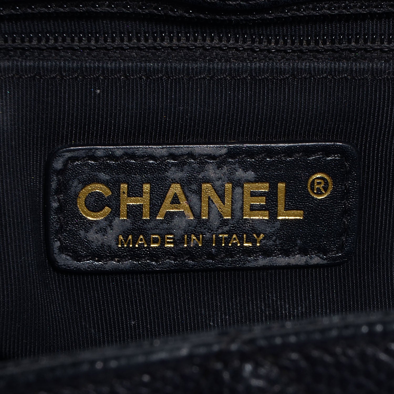 Chanel Caviar Grand Shopping Tote GST Black 6 of 7