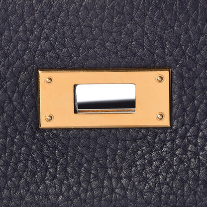 Hermes Taurillon Clemence Kelly Retourne 28 Bleu Nuit 24 of 37