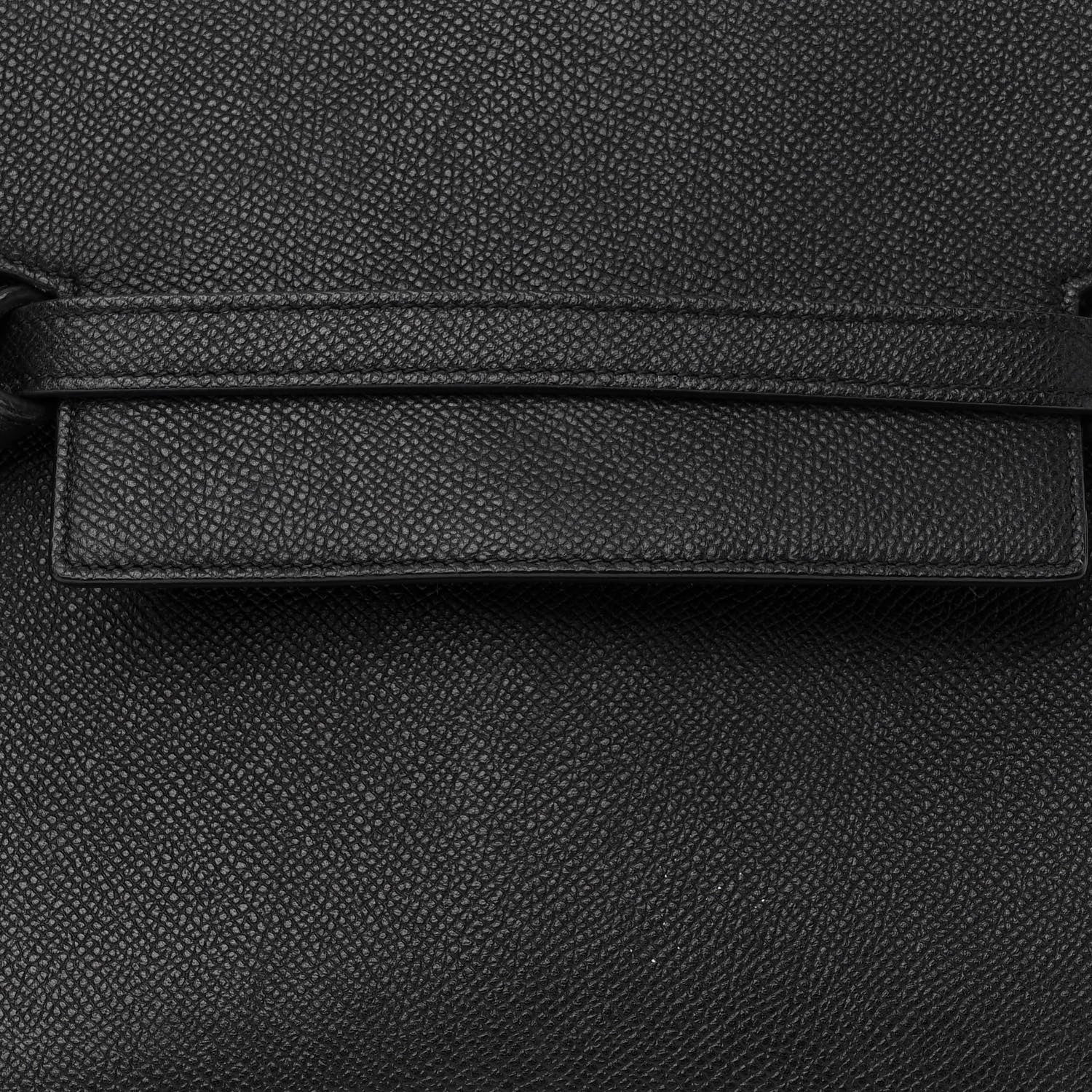 Celine Grained Calfskin Micro Belt Bag Black 8 of 12
