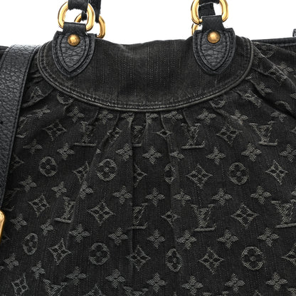 Louis Vuitton Denim Neo Cabby GM Black 8 of 10