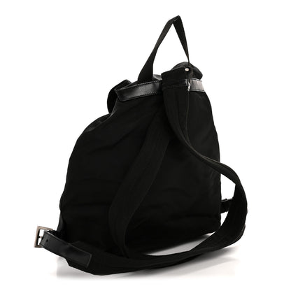 Prada Nylon Vela Single Buckle Backpack  Black 3 of 15