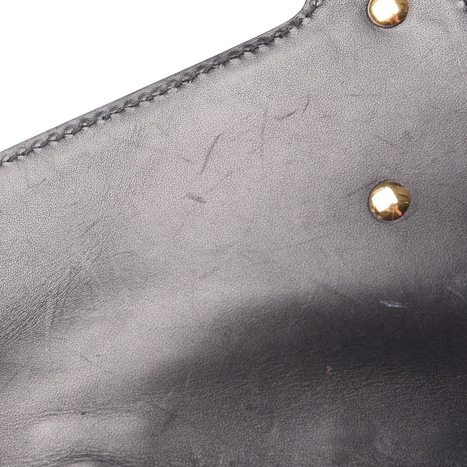 Gucci Calfskin Mini Sylvie Chain Shoulder Bag Black 12 of 19