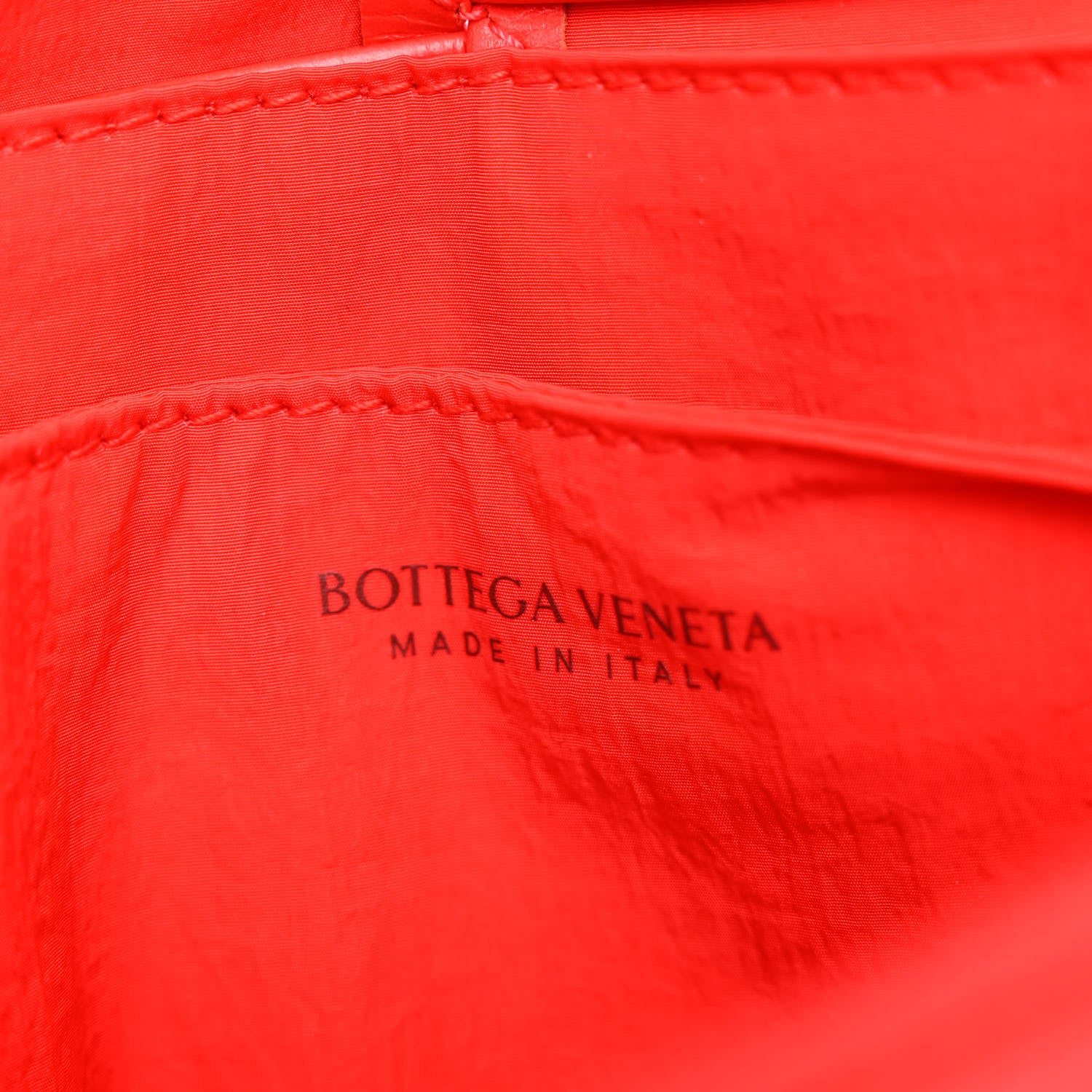 Bottega Veneta Paper Calfskin Intrecciato Cassette Belt Bag Bright Red 6 of 9