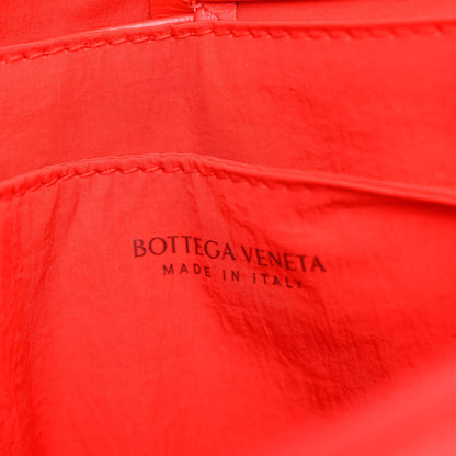Bottega Veneta Paper Calfskin Intrecciato Cassette Belt Bag Bright Red 6 of 9