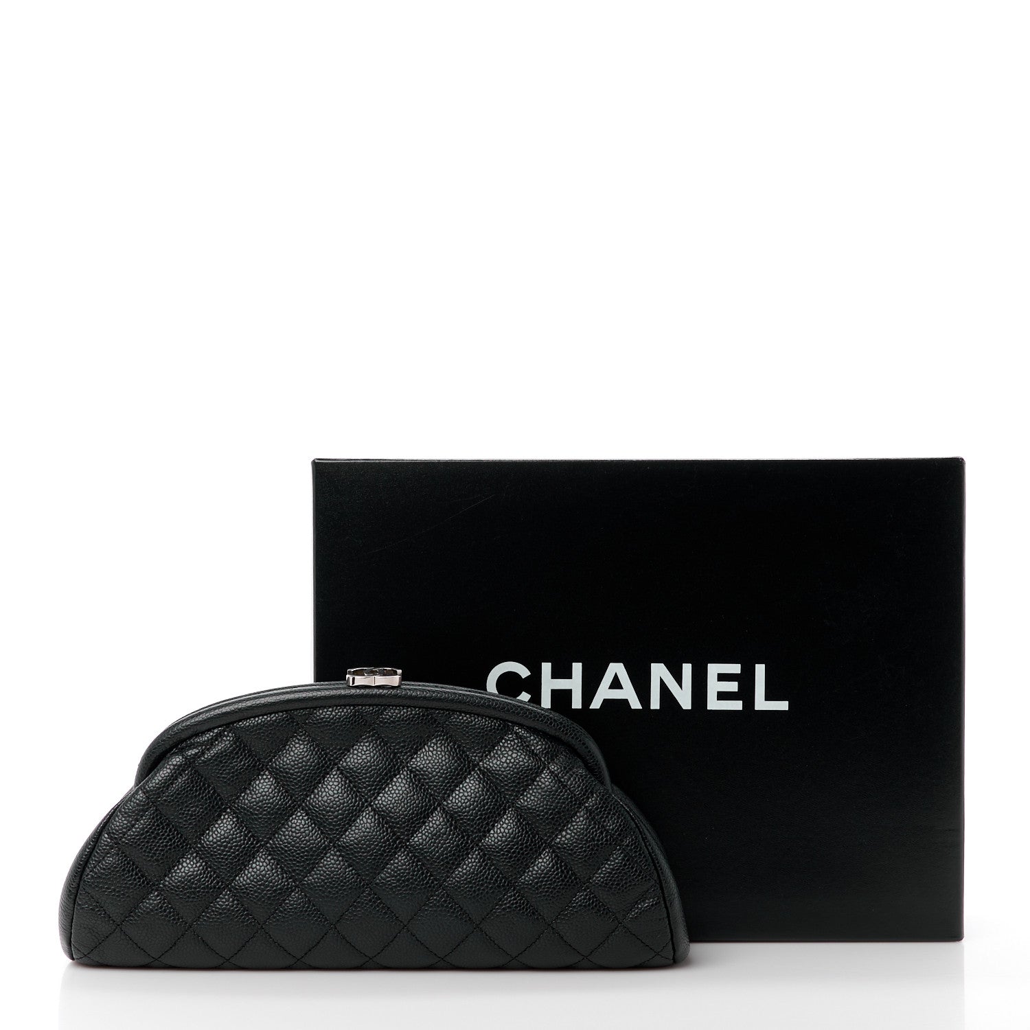 Chanel Caviar Quilted Timeless Clutch Black 12 of 12