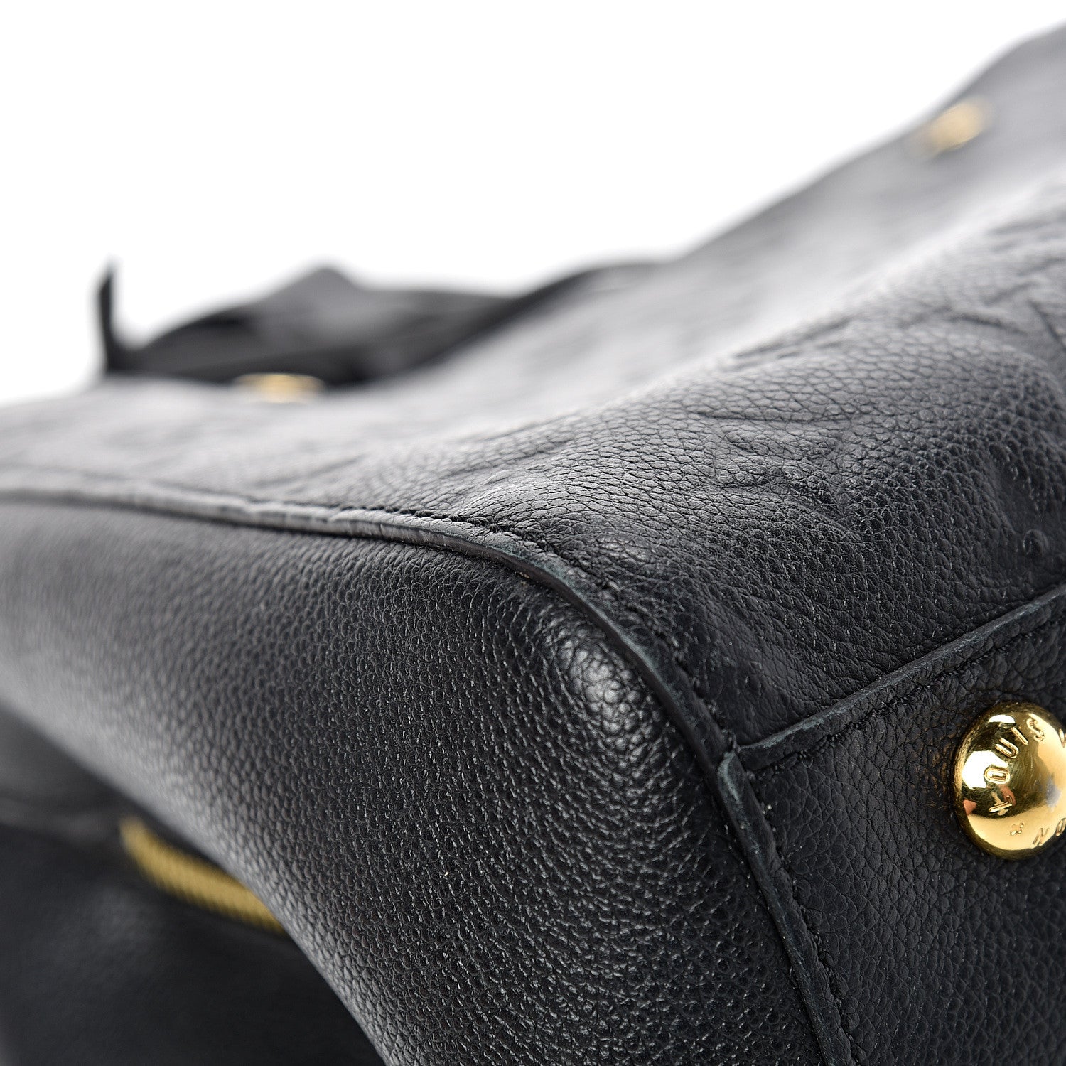 Louis Vuitton Empreinte Montaigne MM Black 12 of 13