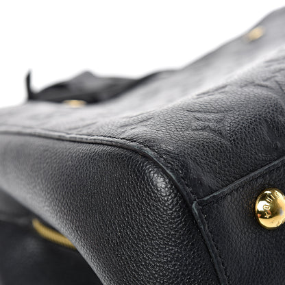 Louis Vuitton Empreinte Montaigne MM Black 12 of 13