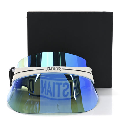 Christian Dior Mirrored DiorClub1 Sun Visor Blue 7 of 7